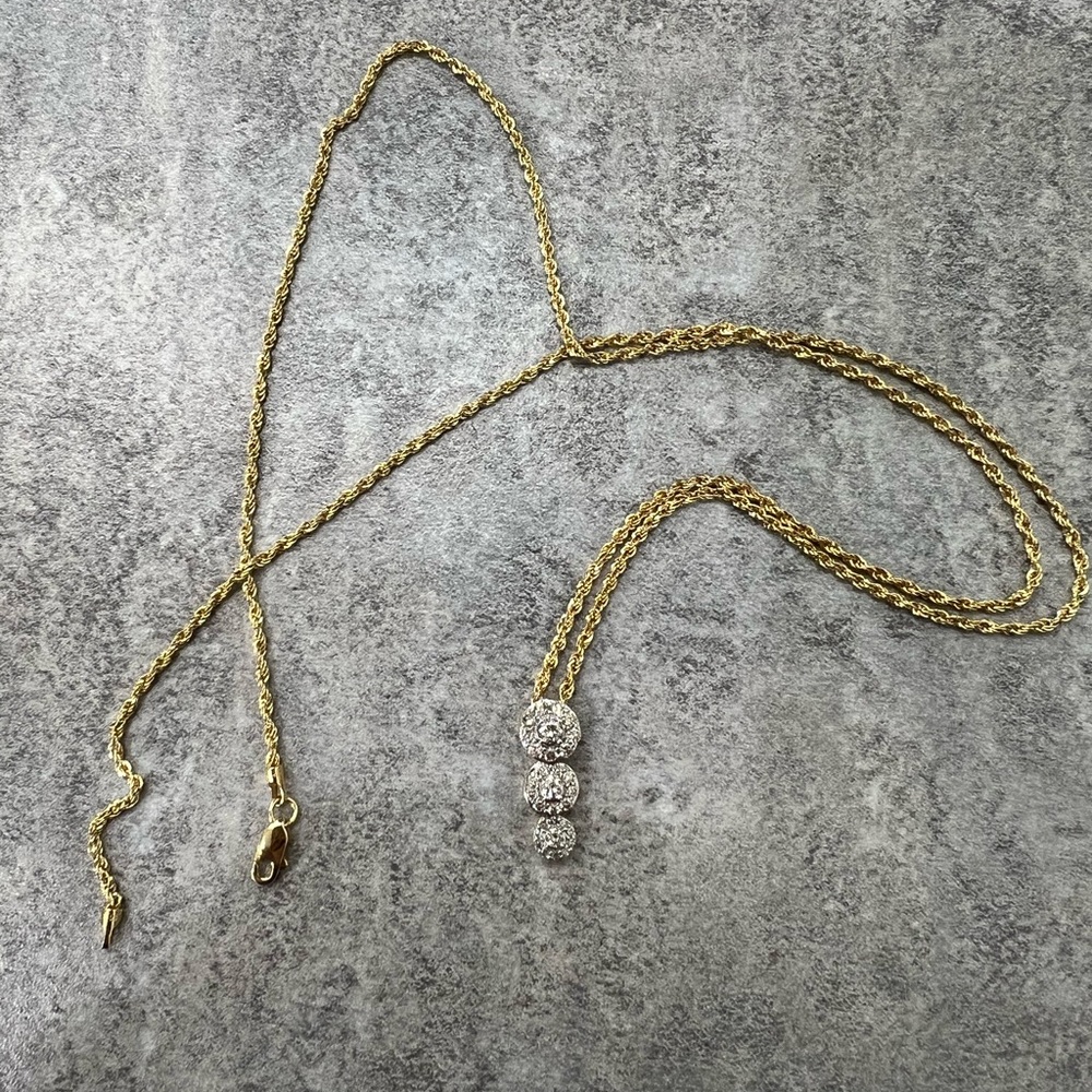 Beautiful diamond necklace